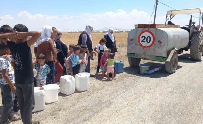 Kuraklık içme suyunu vurdu: 700 hanelik köy susuz kaldı