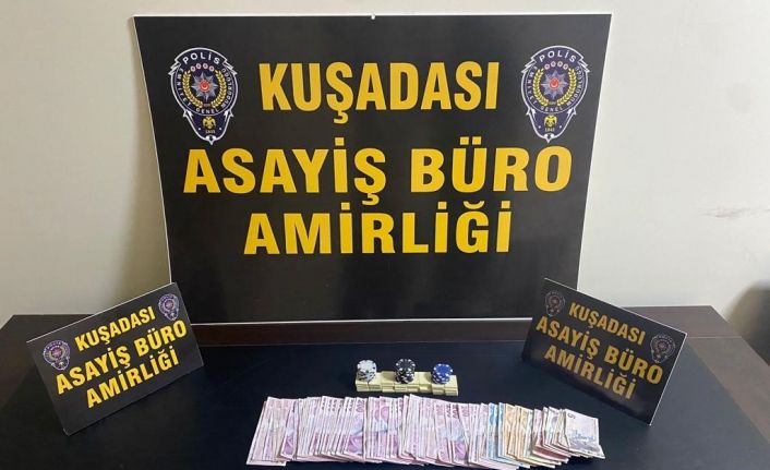 Kuşadası’nda kumar operasyonu