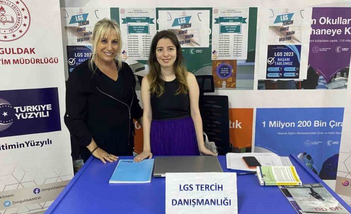 LGS tercih danışmanlığı ofisi 60 öğrenciye hizmet verdi