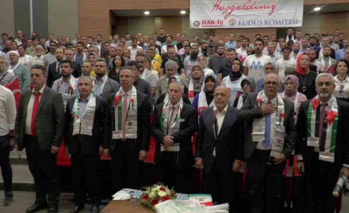 Mahmut Arslan: “Filistin’de vatansız kalmama mücadelesi bütün zorluklara rağmen devam ediyor”