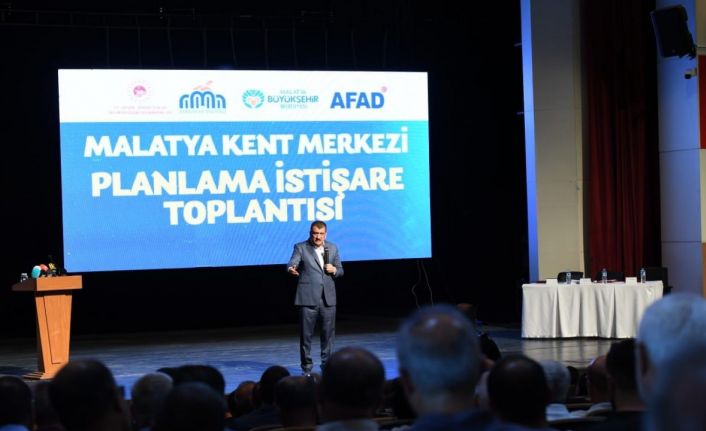 Malatya’nın kent merkezi için hazırlanan proje görücüye çıktı