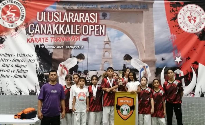 Menteşe Belediyespor Karate takımından 6 madalya