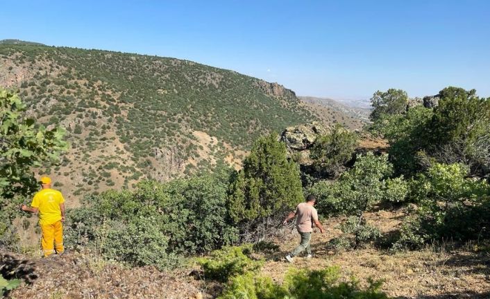 Mihalıççık Orman Yangın İlk Müdahale Ekibi ve DAK kaybolan vatandaş için çalışma başlattı