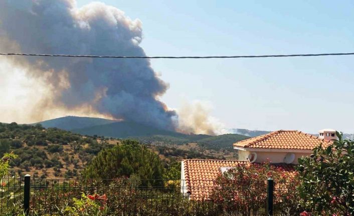Milas yangını büyüyor