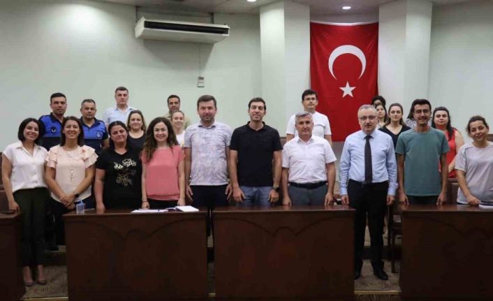 Nazilli Belediyesi personeli hizmet içi eğitimlerle kendini geliştiriyor
