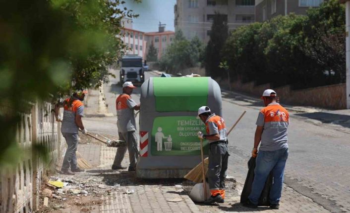 Onikişubat’ta temizlik çalışmaları