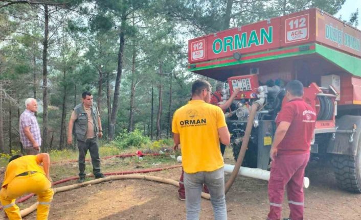 Osmaniye’de orman yangını, ekipler havadan ve karadan müdahale ediyor