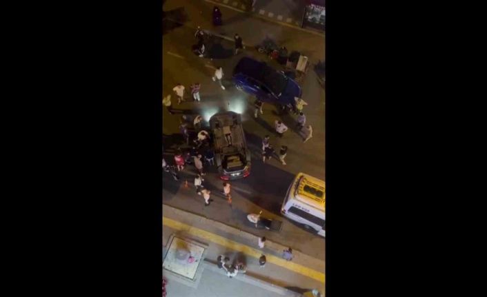 Pendik’te alkollü sürücüye meydan dayağı