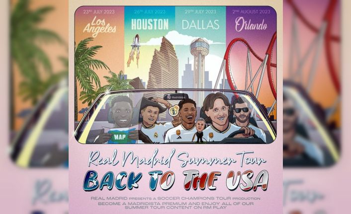 Real Madrid, ABD’de hazırlık turnuvasına katılacak