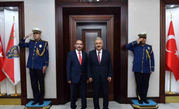 Rektör Beydemir, Emniyet Genel Müdürü Ayyıldız ile bir araya geldi