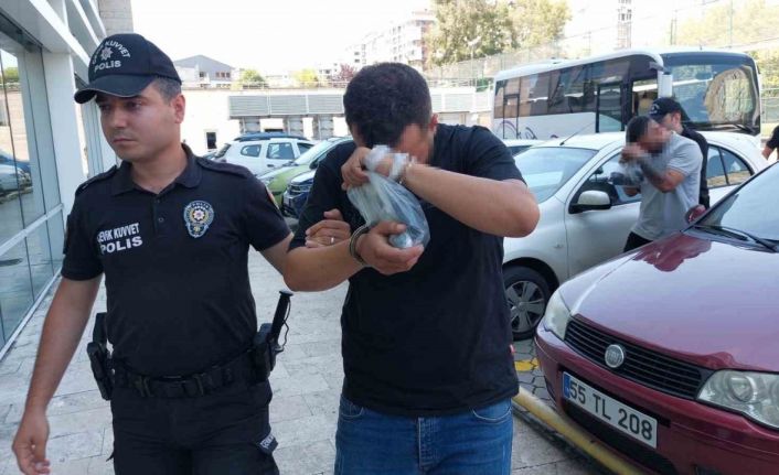 Samsun’da uyuşturucu ticaretinden 4 kişi adliyeye sevk edildi