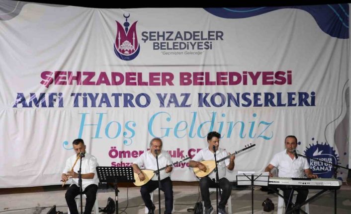 Şehzadeler’de yaz konserleri