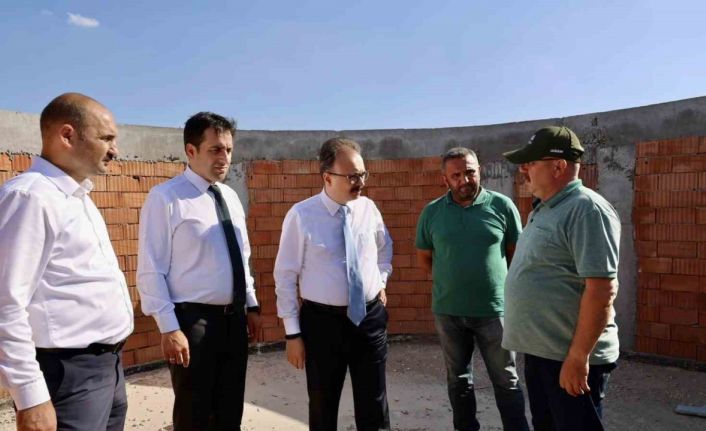 Söğüt Gençlik Kampı ve Oba Kültürü Tematik Parkı inşaatı yükseliyor