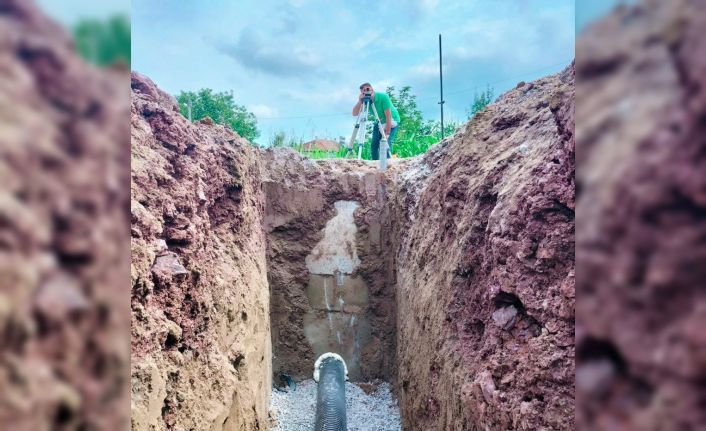 Söğütlü’nün evsel atıksuları bin 200 metrelik yeni hat sayesinde güvenle taşınacak