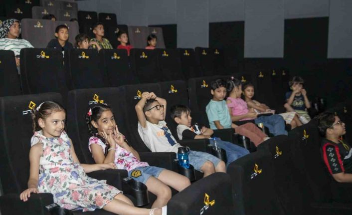 Sosyal uyum etkinliğinde çocuklar kaynaştı