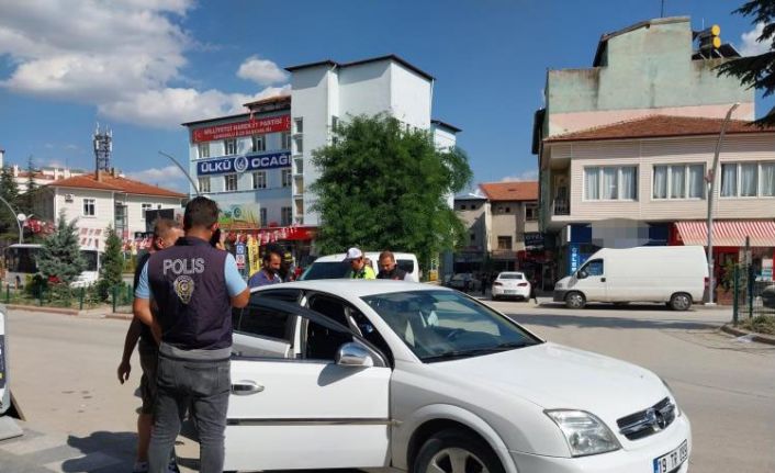 Sungurlu’da polisten şok uygulama