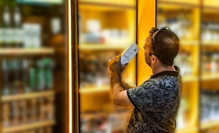 Tekel bayilerinde kaçak ve sahte alkol denetimi