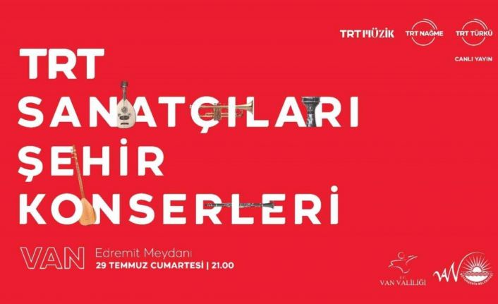 TRT sanatçıları Vanlılarla buluşuyor