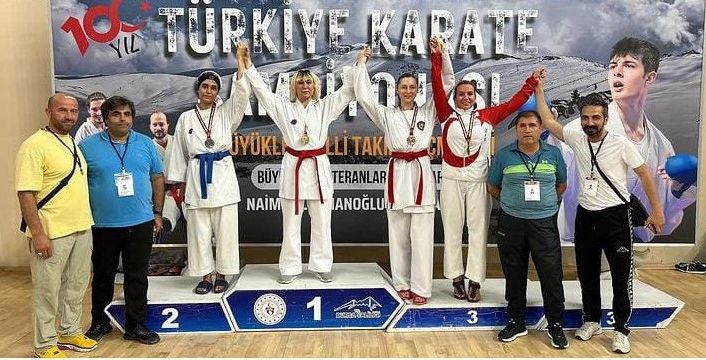 Tunceli’nin ilk kadın karate şampiyonu, 18 yıl sonra yeniden Türkiye şampiyonu