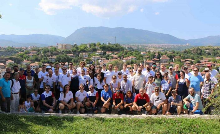 Yabancı milli sporcular Safranbolu’ya hayran kaldı