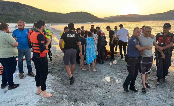 Yasak bölgede girdiği Salda Gölü’nde akıntıya kapılan kız çocuğu hayatını kaybetti