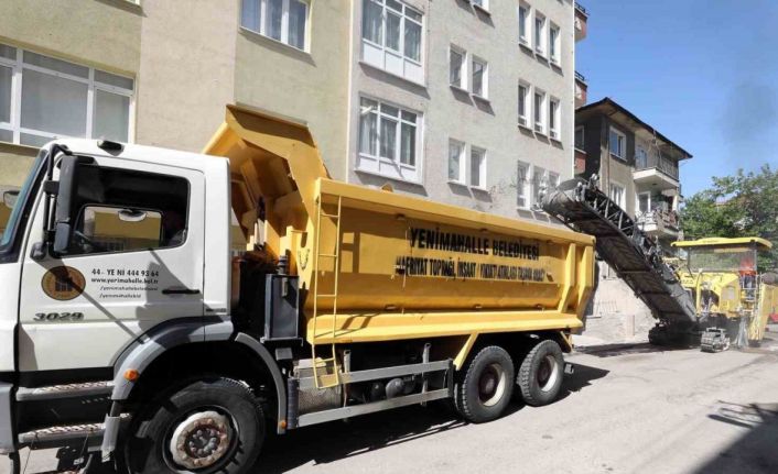 Yenimahalle Belediyesinden alt yapı atağı