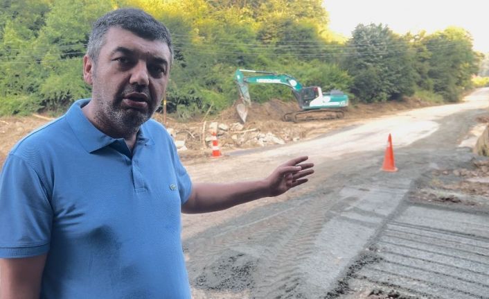 Zonguldak’ta sel felaketinin yaraları sarılıyor, hasar gören yollar onarılıyor