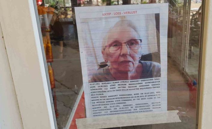 10 gündür kayıp olan Alman kadın 3 dilde basılan afişlerle aranıyor