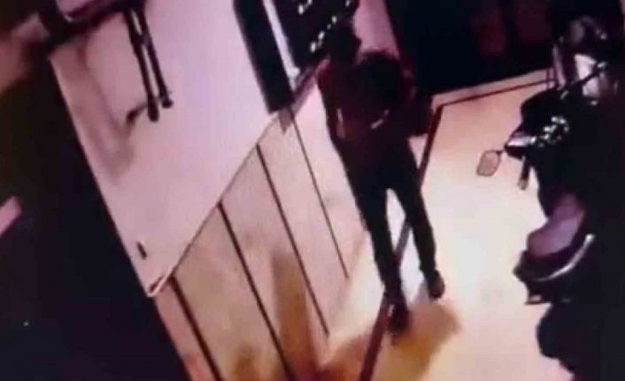 14 saniyede bisikleti çaldı