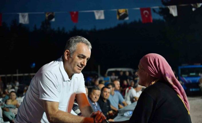 18. Alim Pınarı Yayla Şenlikleri’ne katılan ilk başkan Semih Esen oldu