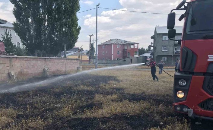 Ağrı’da 5 ayrı noktada yangın çıktı