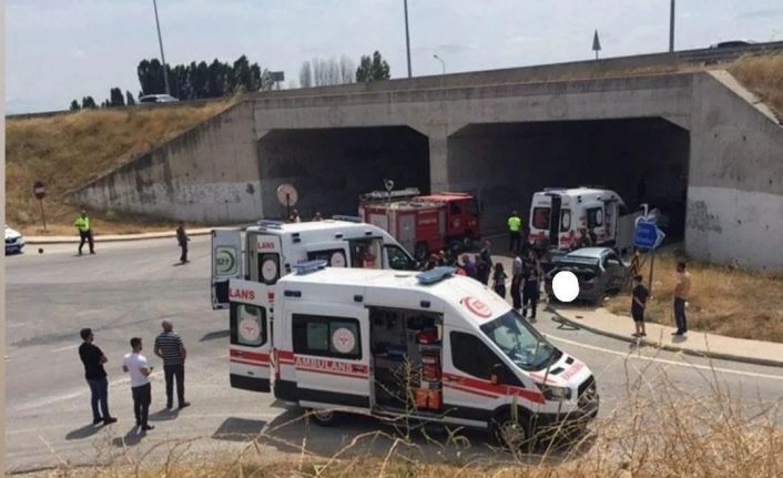 Amasya’da zincirleme kaza: 1 ölü, 3 yaralı