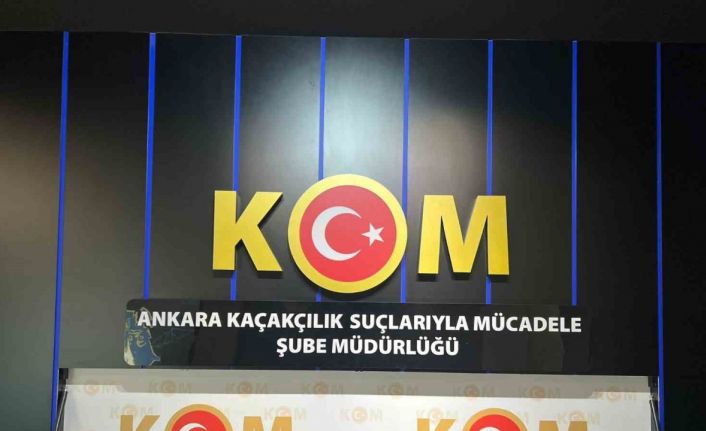 Ankara’da zehir tacirlerine darbe: 1 milyon liralık uyuşturucu hap ele geçirildi