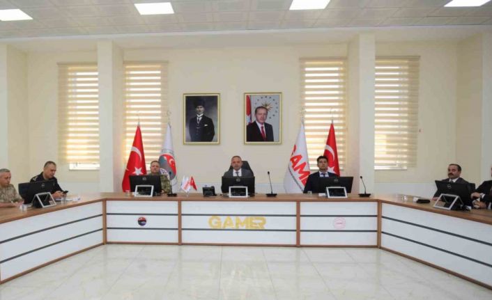 Ardahan’da İl Güvenlik ve Asayiş Koordinasyon toplantısı yapıldı