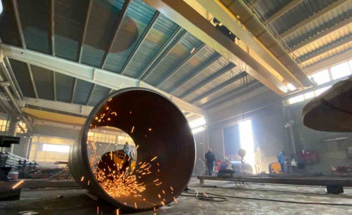 Asar deresi projesinde sırada montaj çalışmaları var