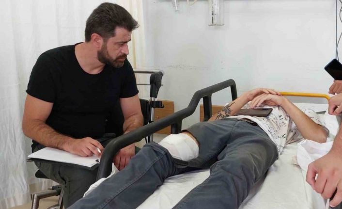 Ayrıldığı kız arkadaşı görüşmeyi kabul etmeyince kendini bıçakladı