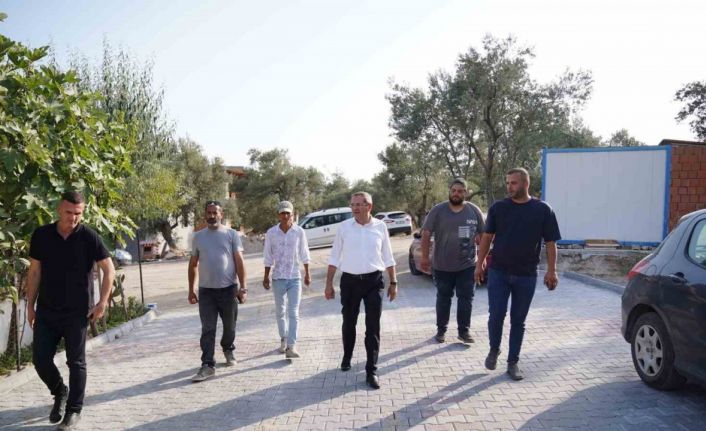 Ayvalık’ta 20 bin metrekarelik yol ile Tepecik Mevkisi’nin 20 yıllık sorunu çözüldü