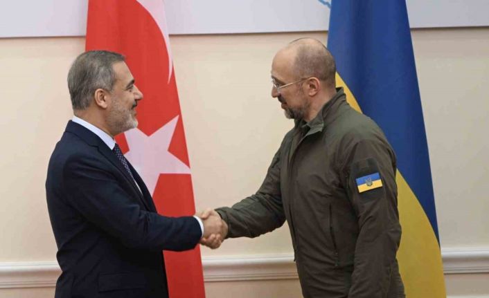Bakan Fidan, Ukrayna Başbakanı Shimal ile görüştü