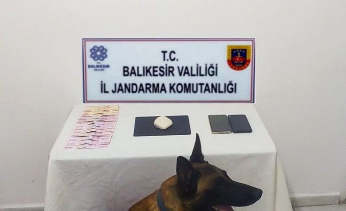 Balıkesir’de uyuşturucu operasyonu; 1 gözaltı