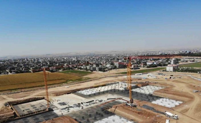 Batman’ın 1 milyar 185 milyon TL’lik hastanesinin inşası devam ediyor