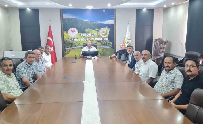 Bayraktaroğlu, orman köylüsüyle buluştu