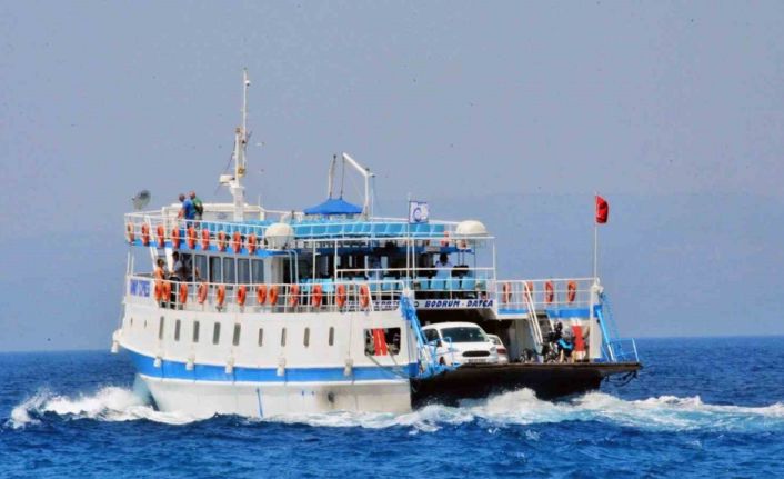 Bodrum-Datça, Datça-Bodrum feribot ulaşımının iki seferi teknik arıza nedeniyle iptal