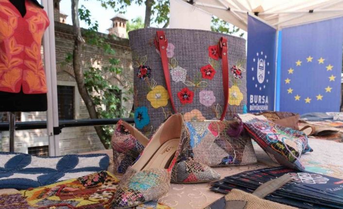 Bursa AB Bilgi Merkezi, kırkyama ile ’Sıfır Atığa’ dikkati çekti