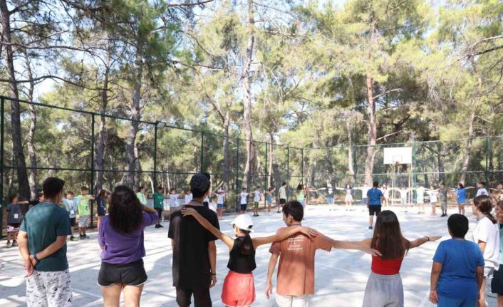 Büyükşehirin, Gençlik Kampı ve Eğitim Merkezi’nde eğlenceli yaz kampı