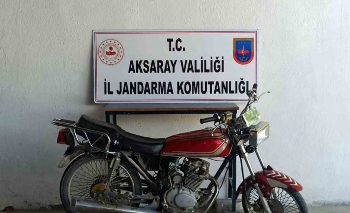 Çalınan motosiklet JASAT dedektiflerince bulundu