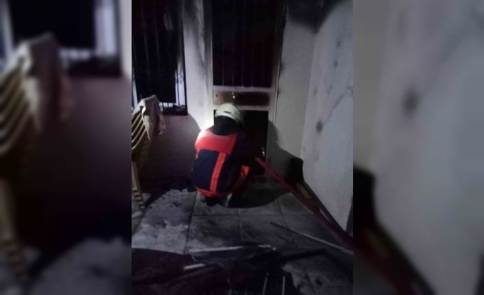 Çamlıyayla’da ev yangını