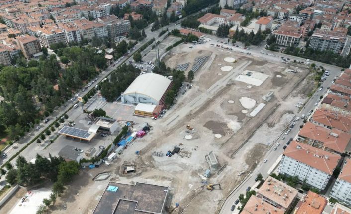 Çorum’da yeni millet bahçesinde çalışmalar hızla ilerliyor