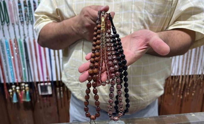 Depremden sonra tespihlere talep arttı