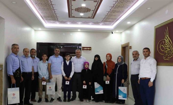 Derece öğrencilerine ödül