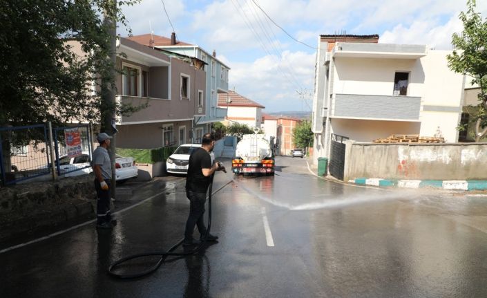 Dilovası’nda temizlik çalışmaları sürüyor